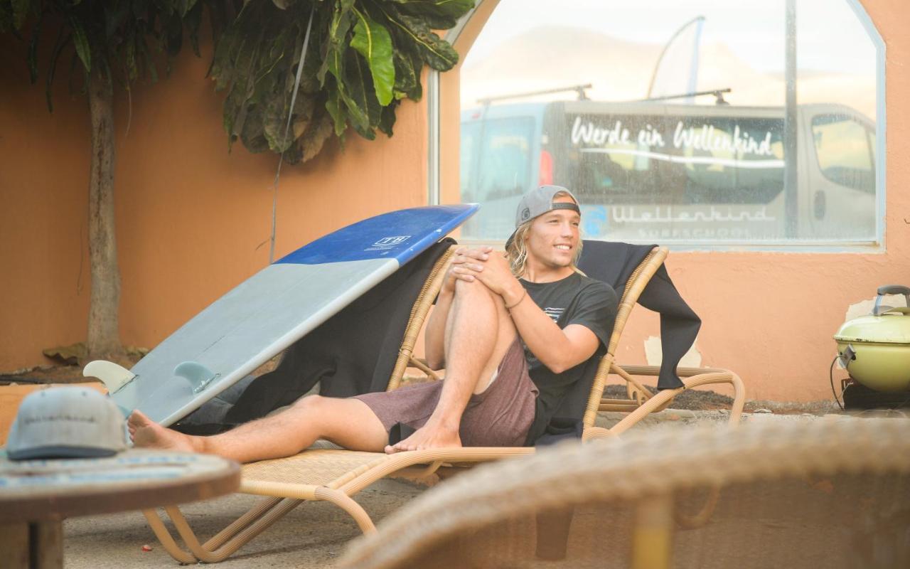 Wellenkind Surfschool Vandrehjem La Pared  Eksteriør billede